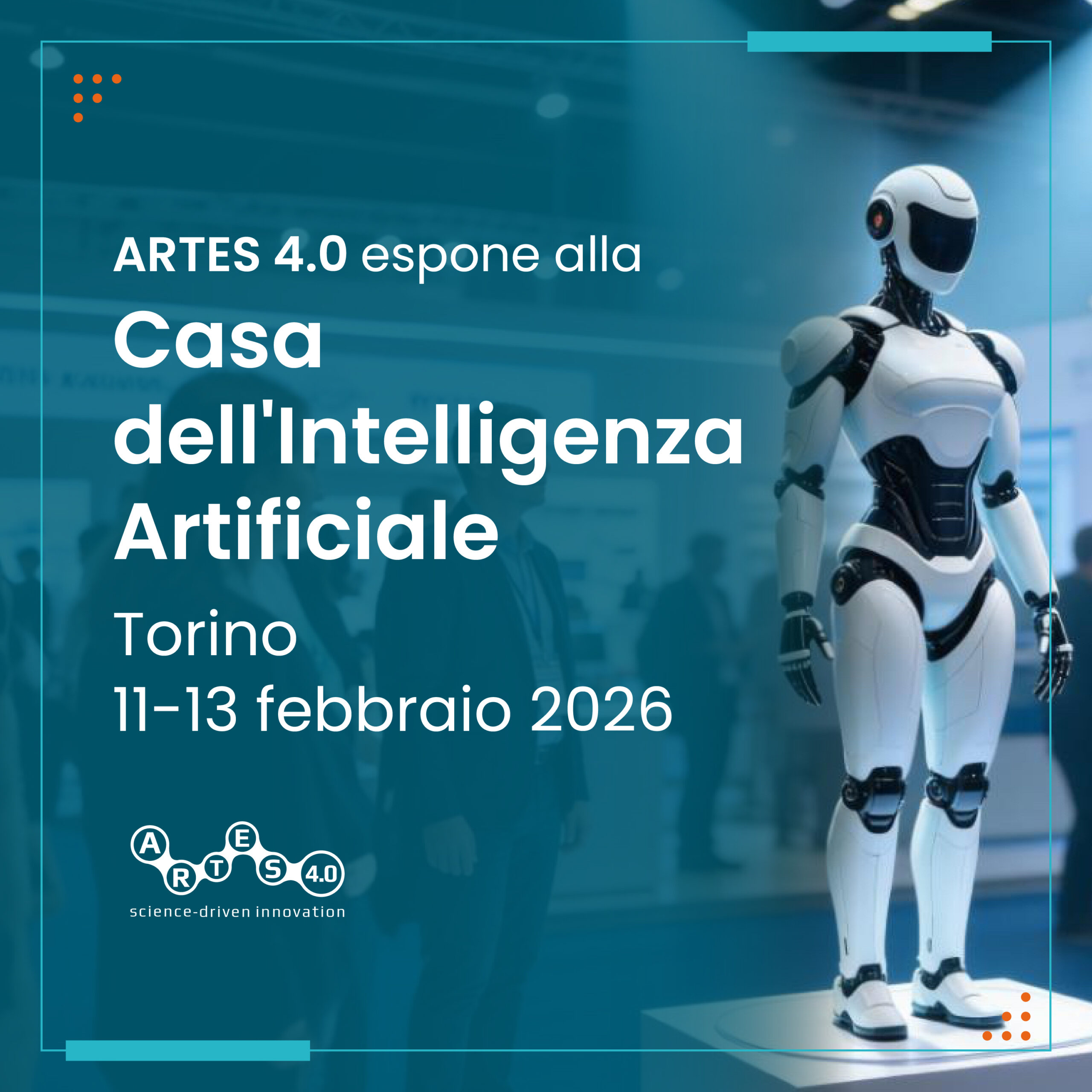 A&T 2026 – Casa dell’Intelligenza Artificiale | Torino 11-13 febbraio