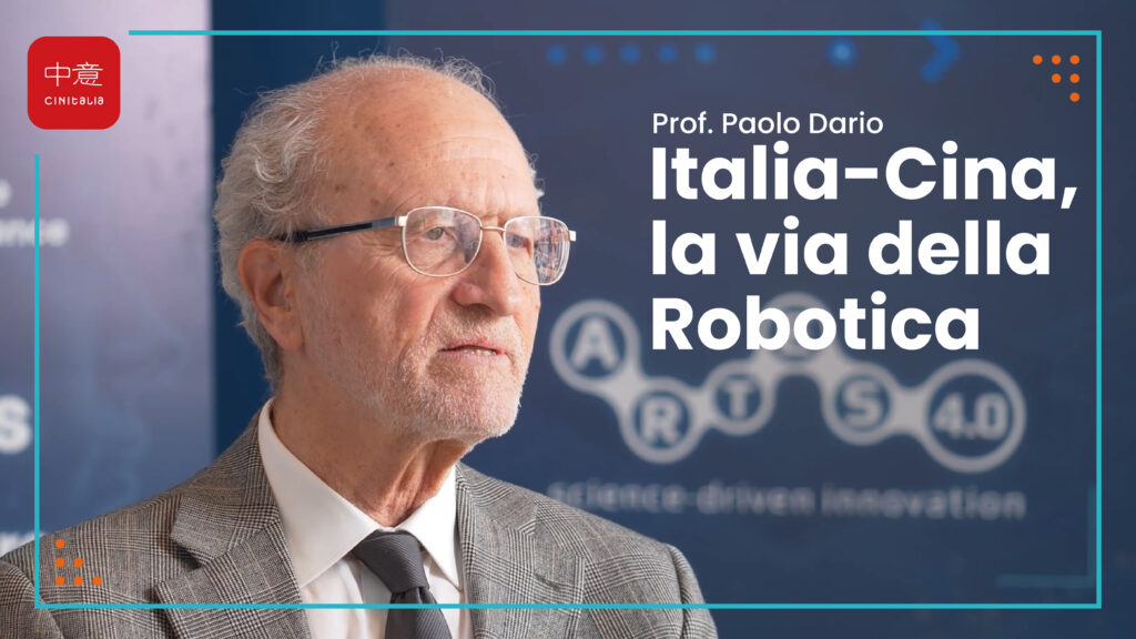Italia-Cina, la via della Robotica | L’intervista di CGTN (China Global Television Network) al Prof. Paolo Dario