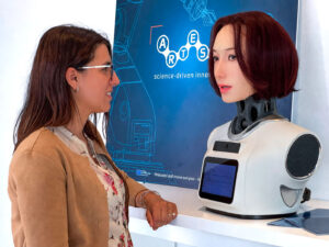 Clementina_e_robot