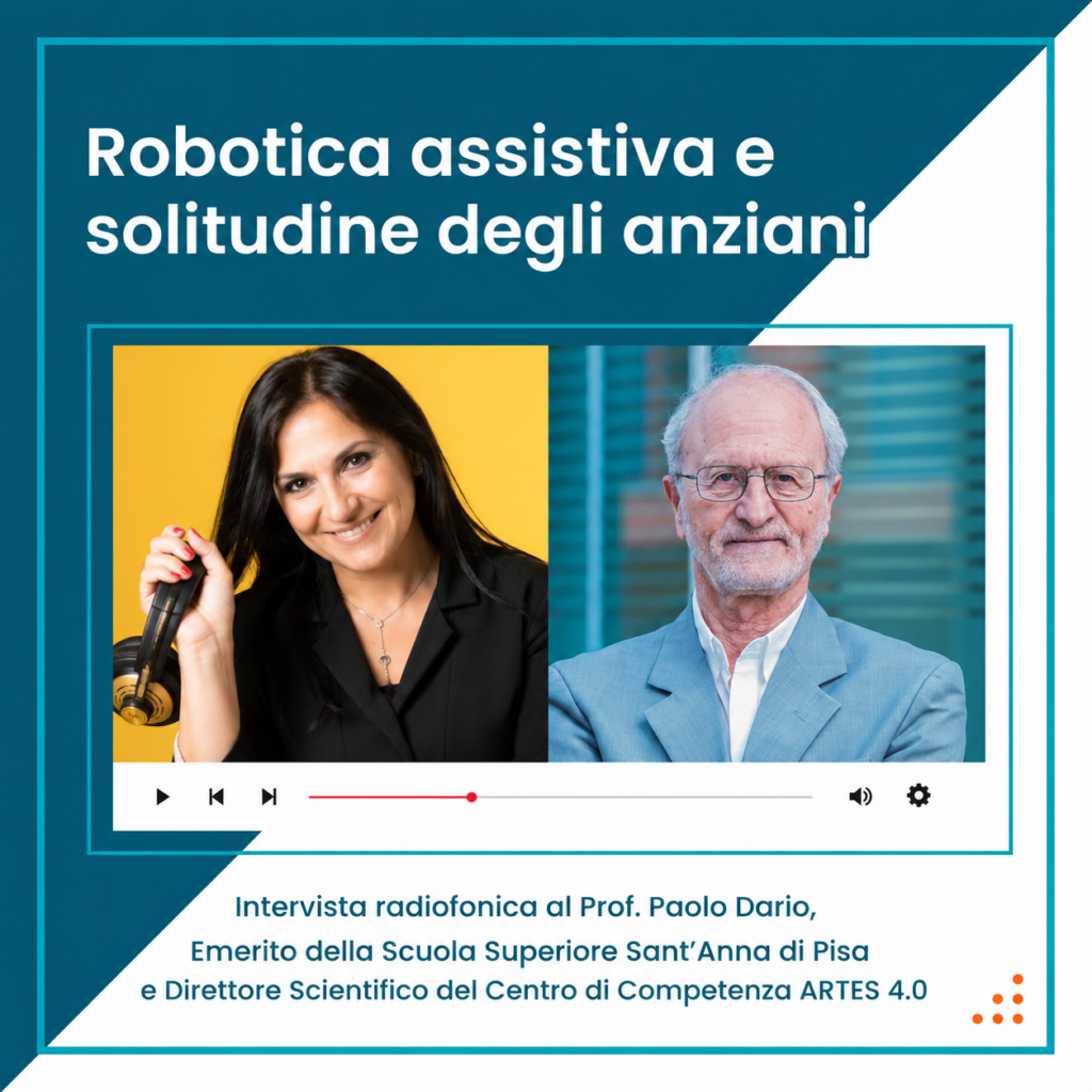 Robotica assistiva e solitudine degli anziani | Intervista radiofonica al Prof. Dario