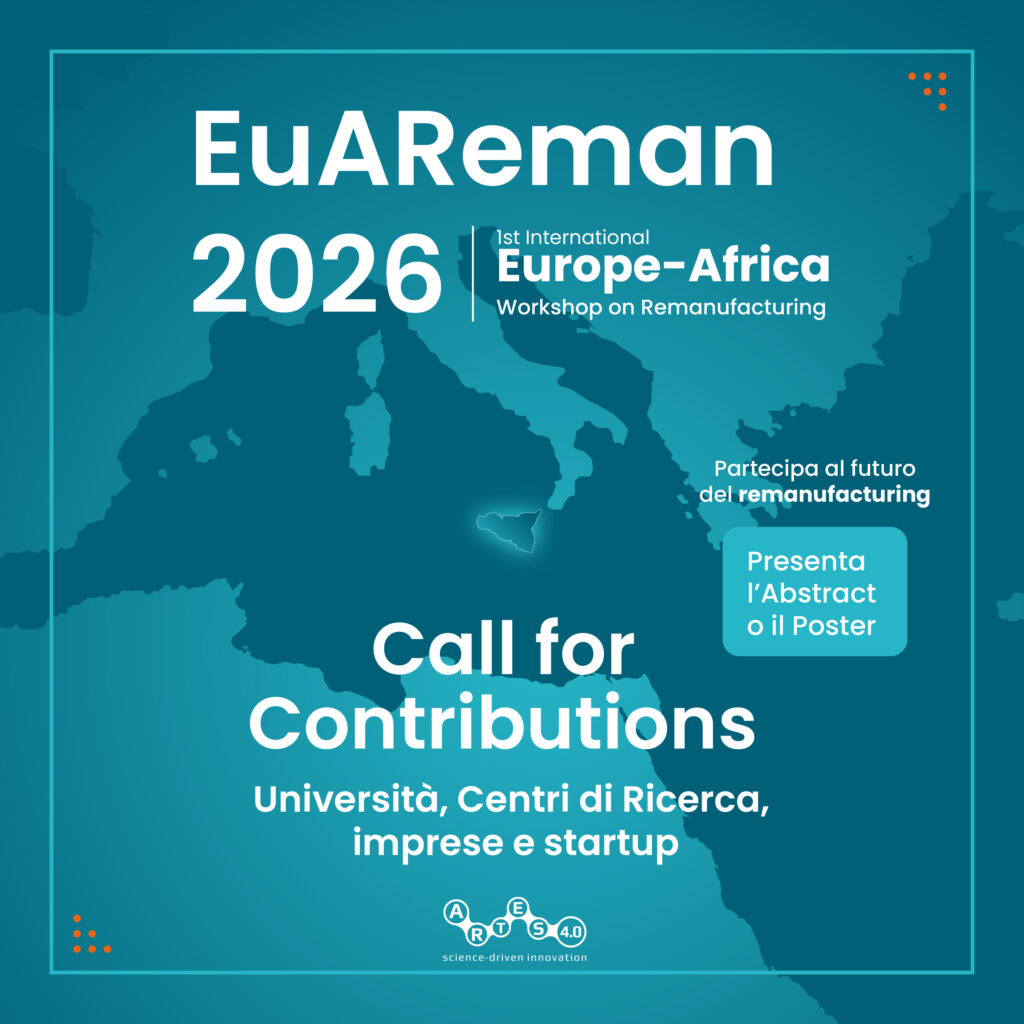 EuAReman 2026: a Palermo il primo workshop internazionale Europa-Africa sul remanufacturing