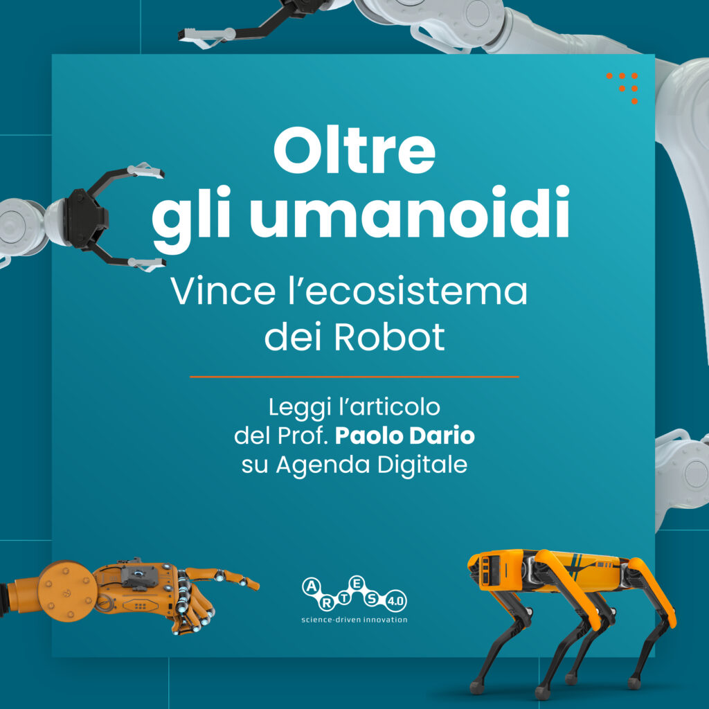 Robotica, il futuro è nell’ecosistema di macchine